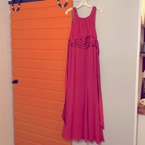 David’s bridal watermelon dress